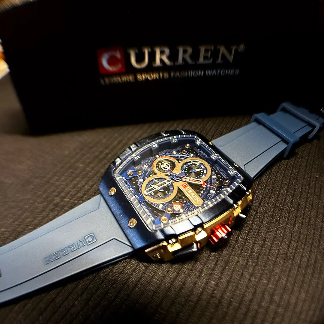 Relógio Curren Regent Blue Masculino - UseCurren