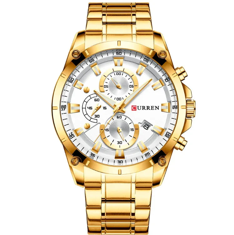 Relógio Curren Invictus Masculino - UseCurren