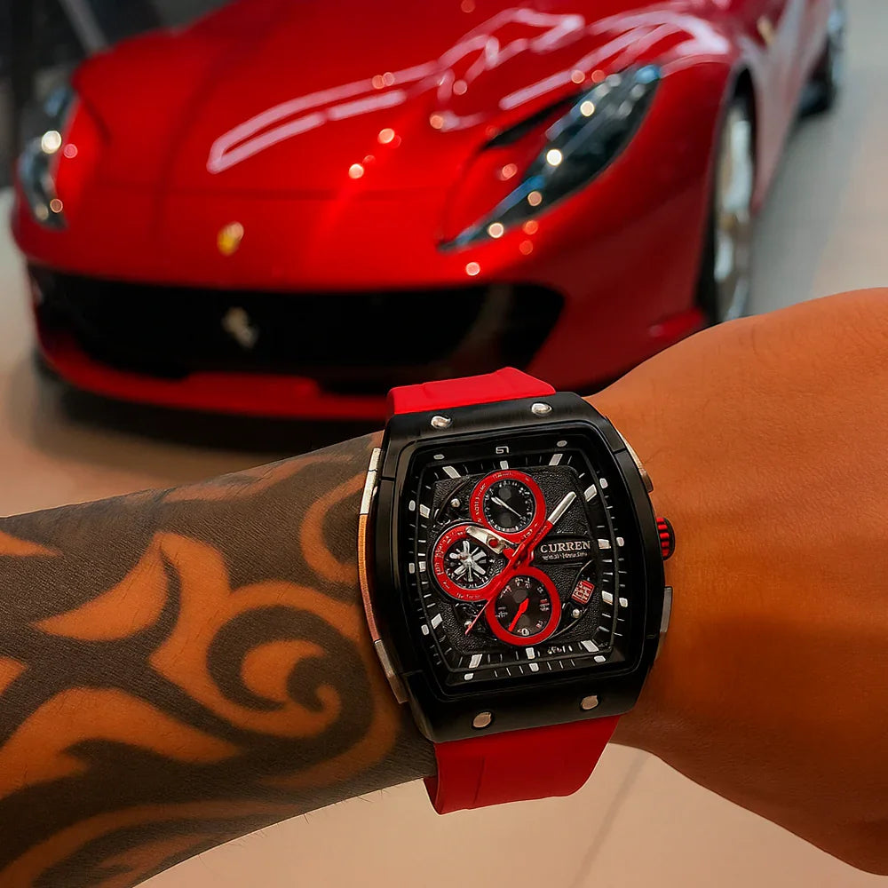 Relógio Curren Regent Red - UseCurren