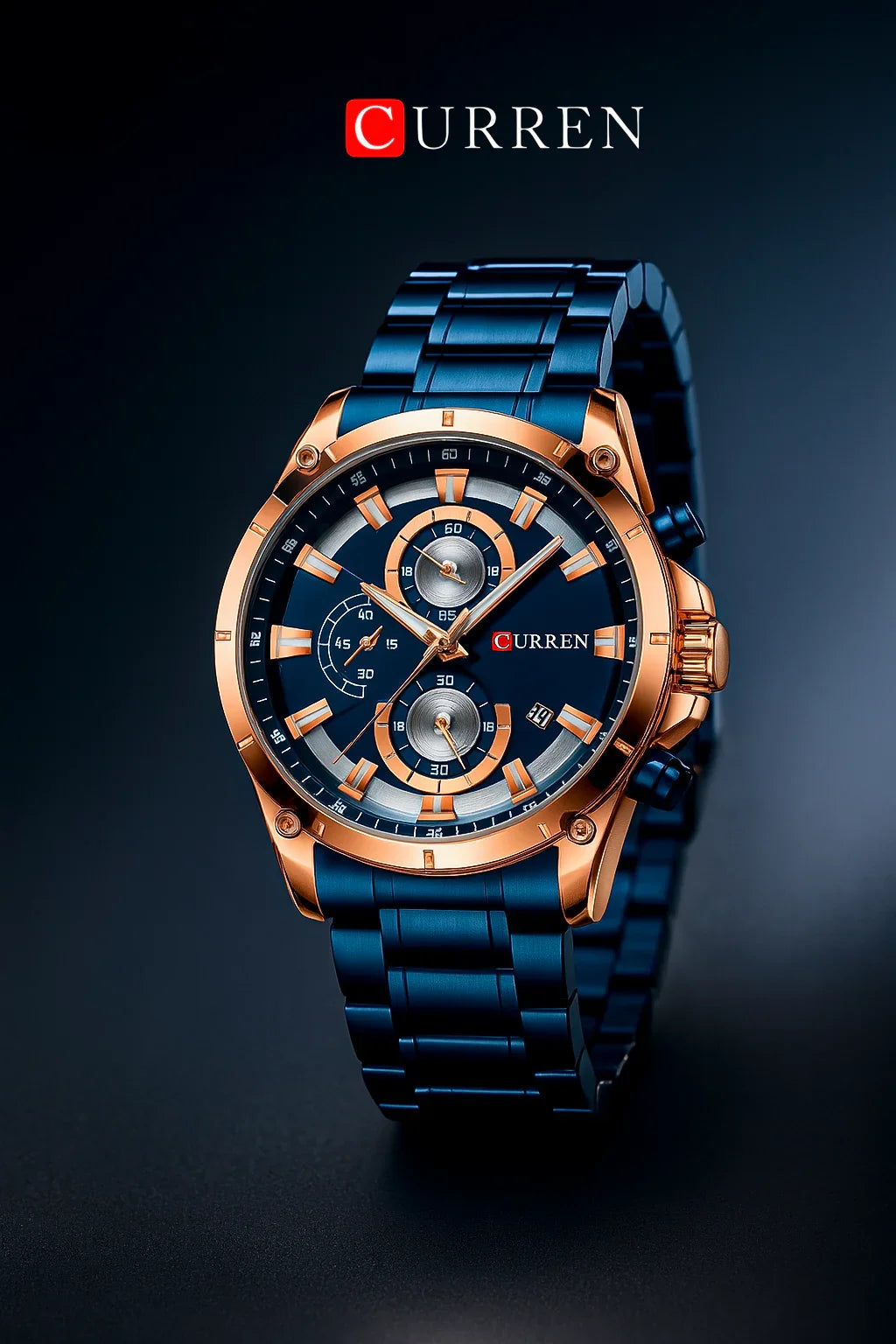 Relógio Curren Trion Masculino - UseCurren