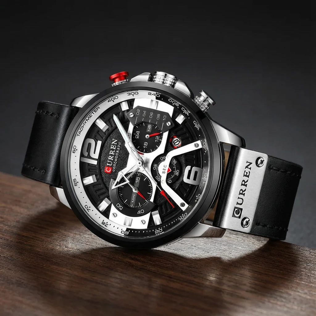 Relógio Curren Magnus White Masculino - UseCurren