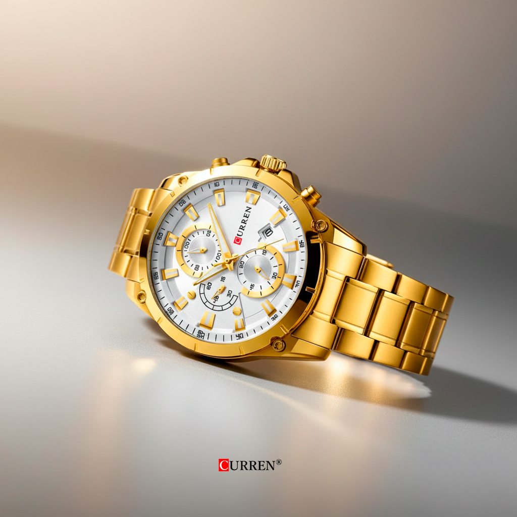 Relógio Curren Invictus Masculino - UseCurren