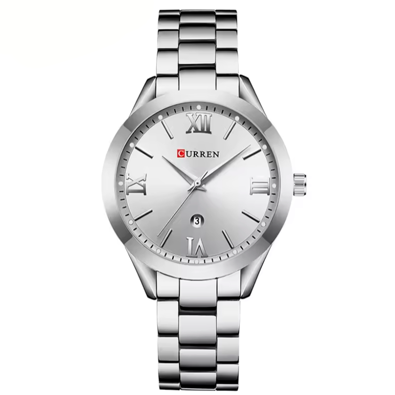 Relógio Curren Aurora Feminino Prata - UseCurren