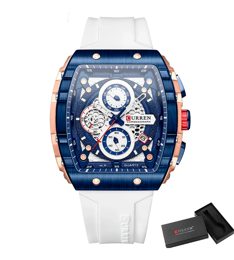 Relógio Curren Regent White - UseCurren