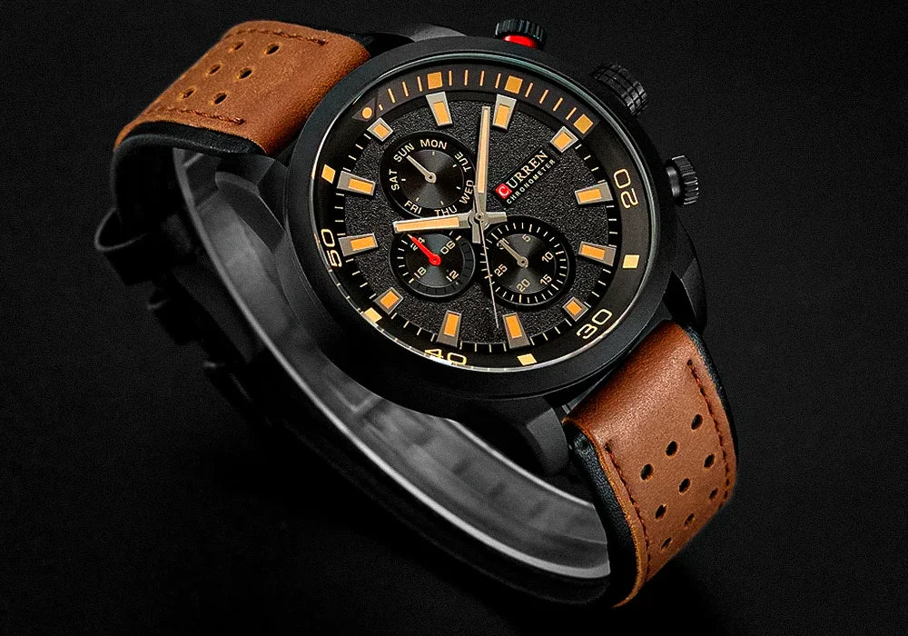 Relógio Curren Magnata Masculino - UseCurren