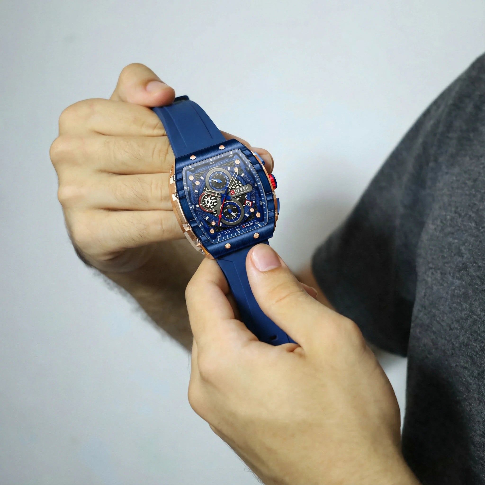 Relógio Curren Regent Blue