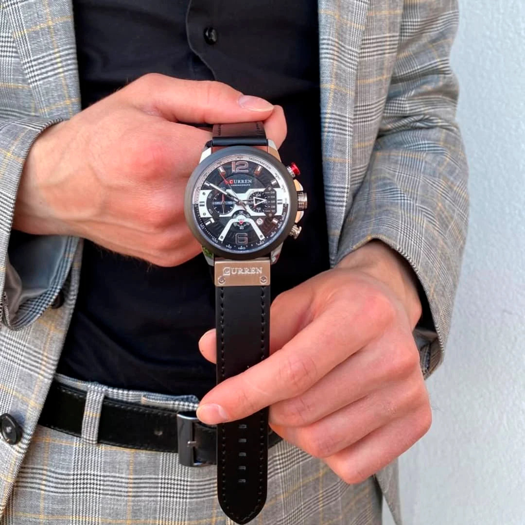 Relógio Curren Magnus White Masculino - UseCurren