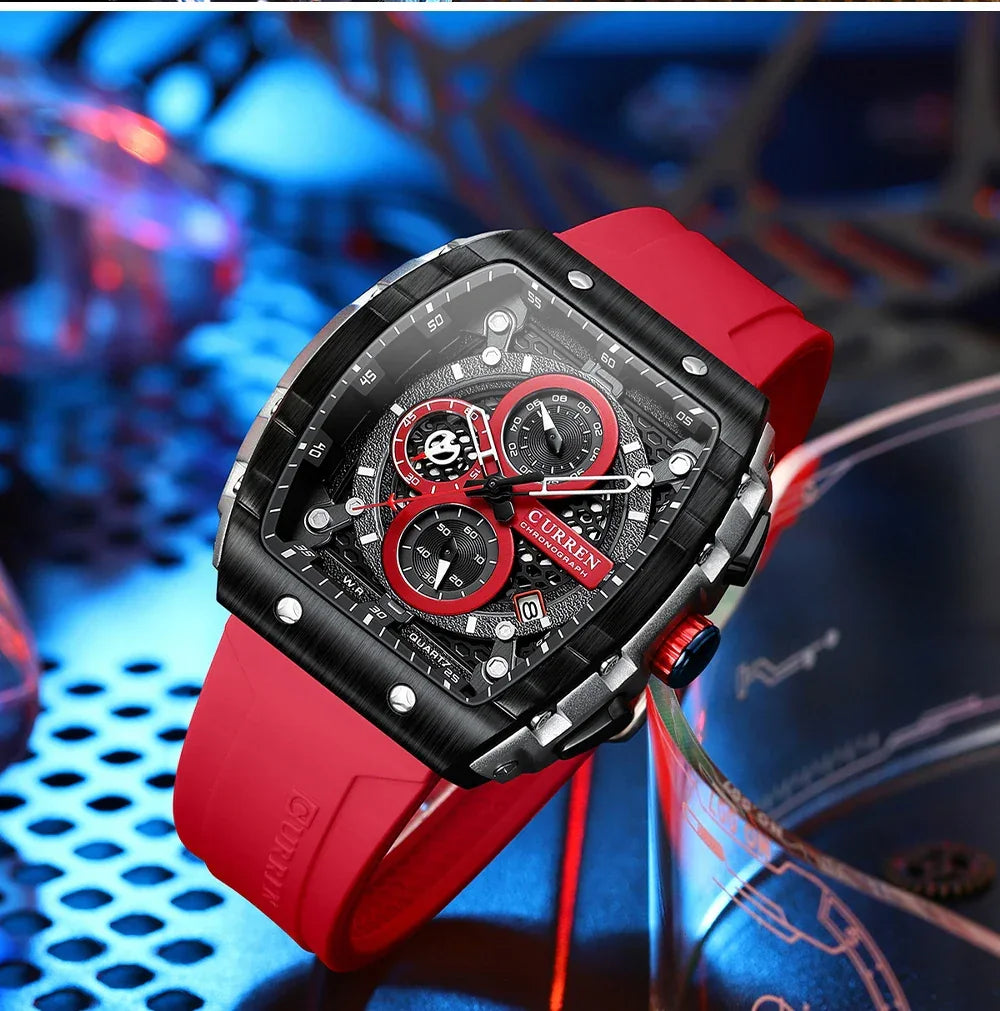 Relógio Curren Regent Red - UseCurren