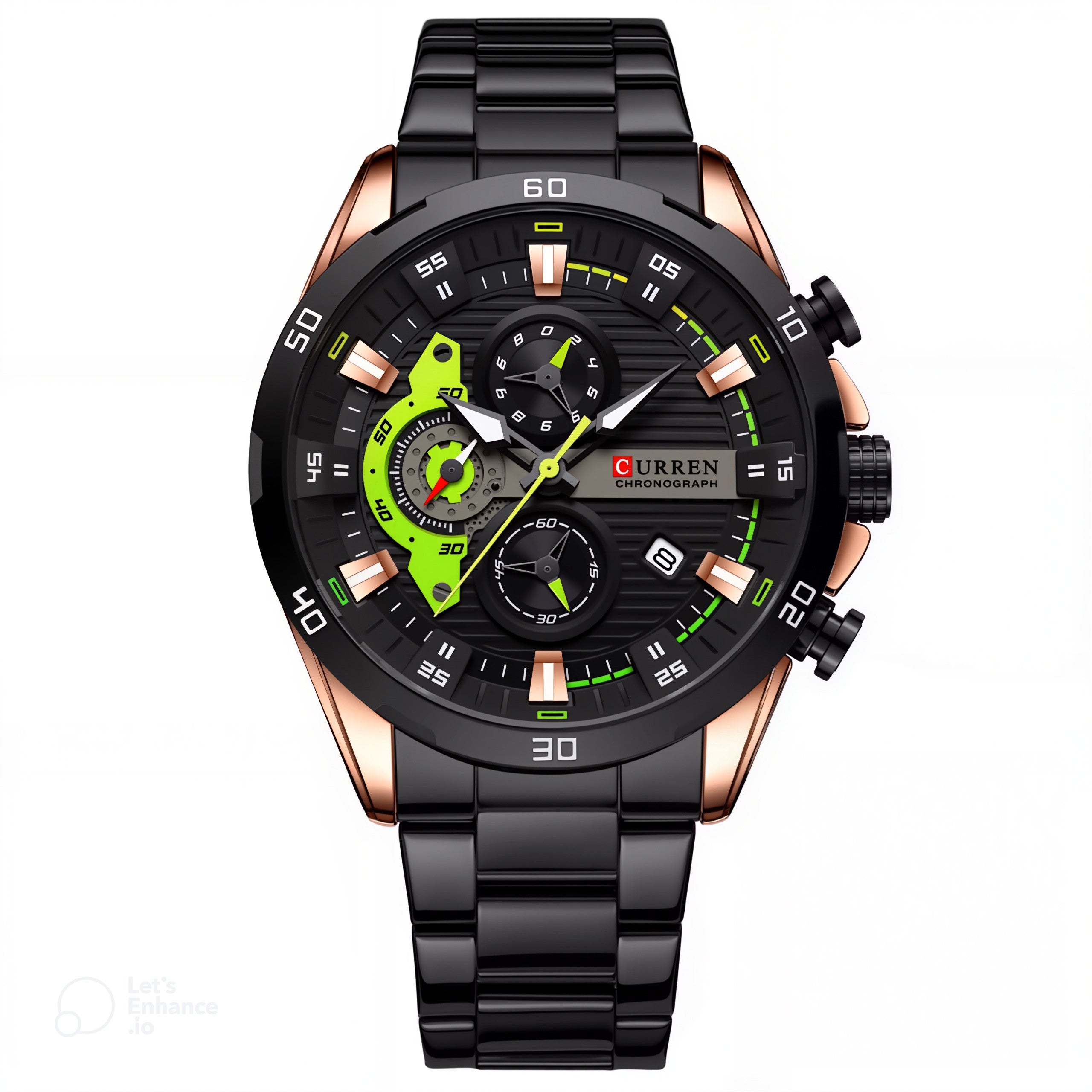 Relógio Curren Arcturus Masculino Preto - UseCurren